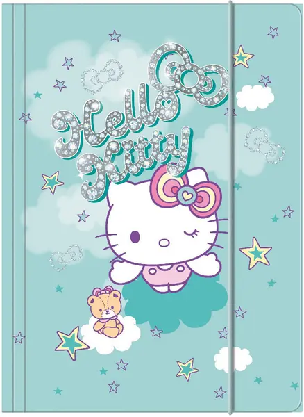 Dosar cu elastic Cool Pack Hello Kitty - A4, Sparkle