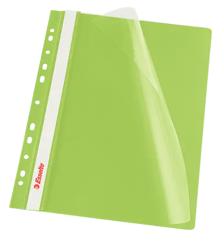 Dosar cu multiperforatii Esselte VIVIDA plastic 10 bucati/set Dosar cu multiperforatii Esselte VIVIDA plastic 10 bucati/set verde
