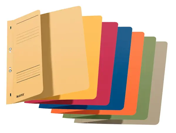 Dosar cu sina Leitz 1/2 carton A4 cu capse 170 coli Dosar cu sina Leitz 1/2 carton A4 cu capse 170 coli kraft