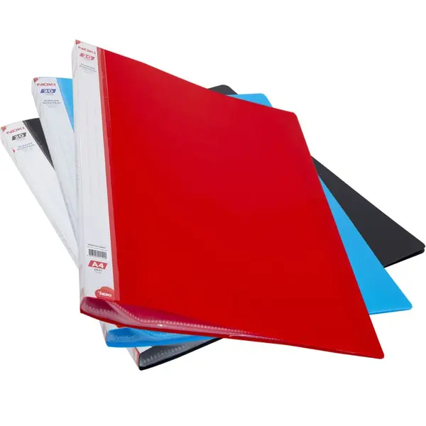 Dosar de prezentare cu 20 folii transparente,plastic,albastru