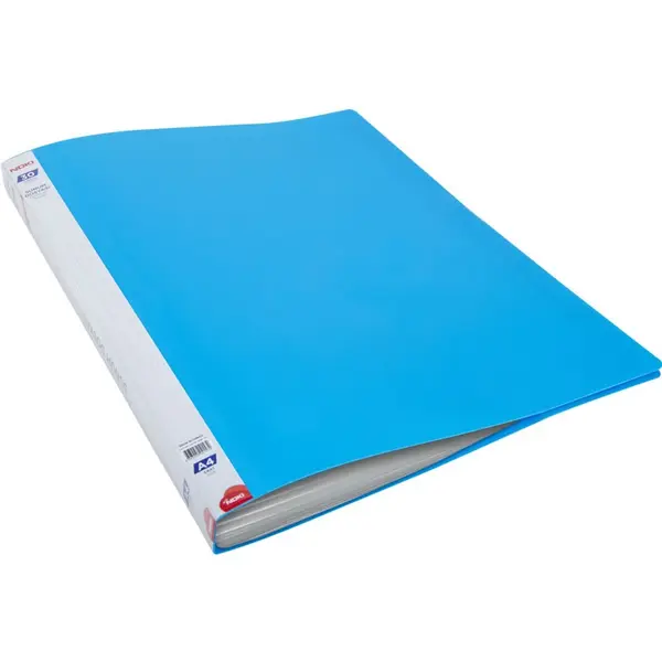 Dosar de prezentare cu 30 folii transparente,plastic,albastru