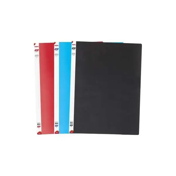 Dosar de prezentare cu 60 folii transparente,plastic,albastru