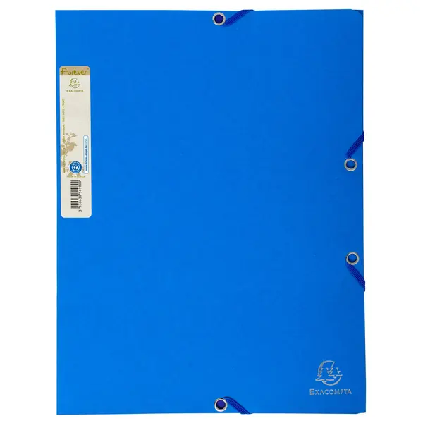 Dosar elastic reciclabil A4 Forever Albastru
