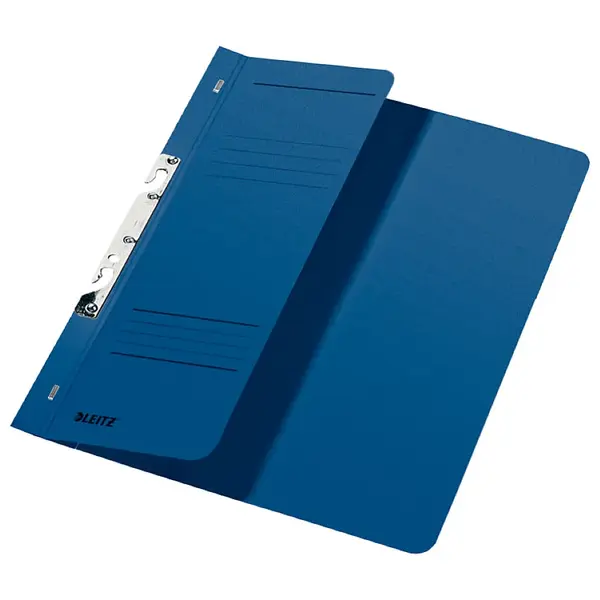 Dosar incopciat 1/2 Leitz carton Dosar incopciat 1/2 Leitz carton albastru