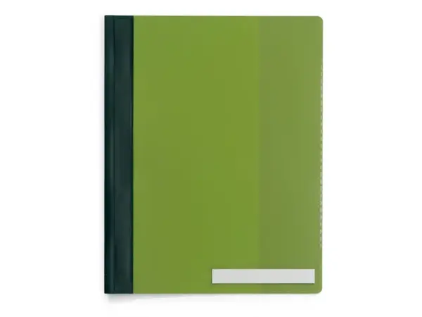 Dosar plastic sina cu eticheta Durable,verde
