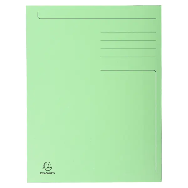 Dosar plic 3 clape Forever Verde deschis