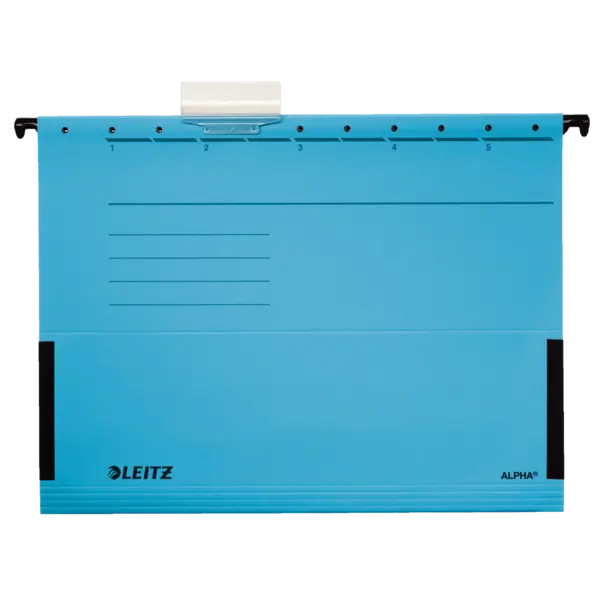 Dosar suspendabil Leitz Alpha cu burduf Dosar suspendabil Leitz Alpha cu burduf albastru