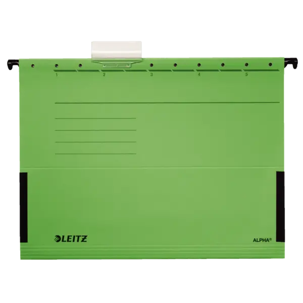 Dosar suspendabil Leitz Alpha cu burduf Dosar suspendabil Leitz Alpha cu burduf verde