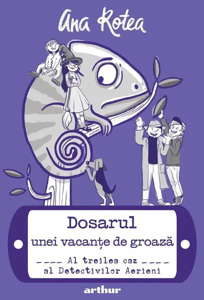 Dosarul unei vacanțe de groază. Al treilea caz al Detectivilor Aerieni