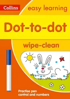 Dot-to-Dot Age 3-5 Wipe Clean Activity Book/***