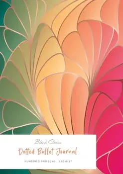 Dotted Bullet Journal: Medium A5 - 5.83X8.27 (Stained Glass Bouquet), Paperback/Blank Classic