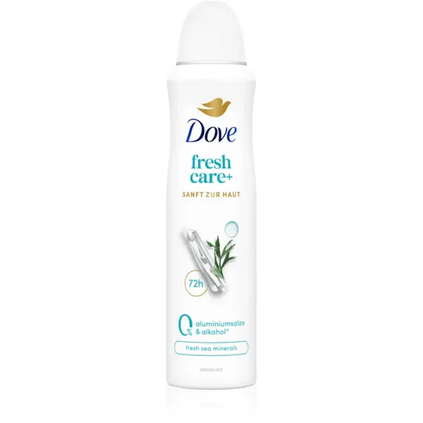 Dove 0% ALU Sea Minerals spray anti-perspirant fără aluminiu 150 ml