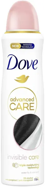 Dove Advanced Care Spray deodorant Invisible Care, 150 ml