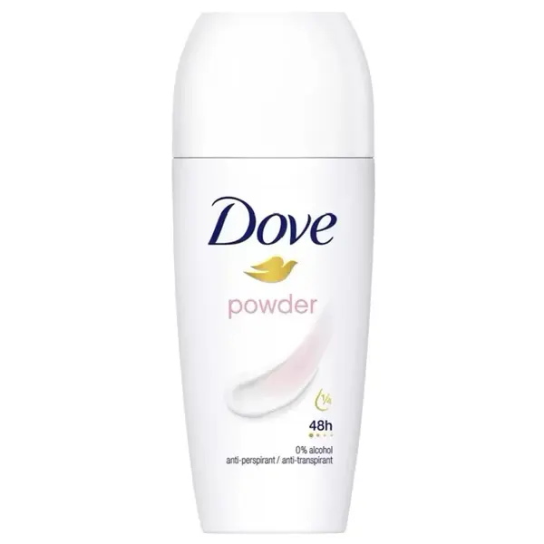Dove Antiperspirant Roll-on, Femei, 50 ml, Powder