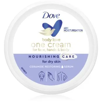 Dove Body Love Rich Nourishing Cream crema nutritiva pentru fata, maini si corp