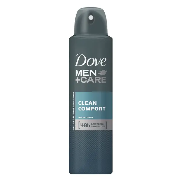 Dove Deodorant spray, Barbati, 250 ml, Men+Care Clean Comfort
