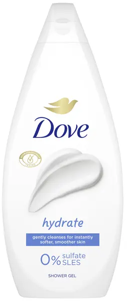 Dove Essential Care Gel de duș Hydrate, 720 ml