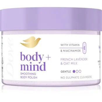 Dove French Lavender & Oat Milk exfoliant pentru corp