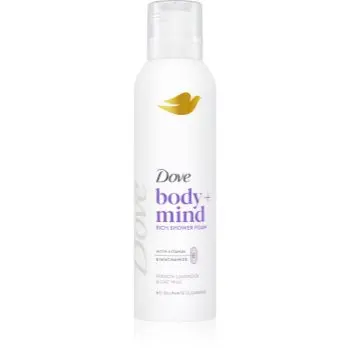 Dove French Lavender & Oat Milk spumă pentru duș