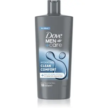 Dove Men+Care Clean Comfort gel de duș pentru față, corp și păr