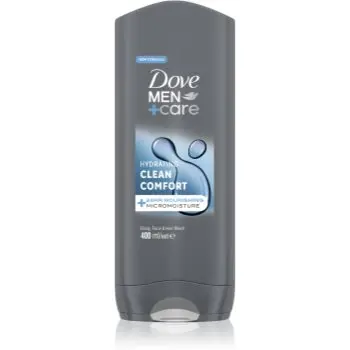 Dove Men+Care Clean Comfort gel de duș pentru față, corp și păr