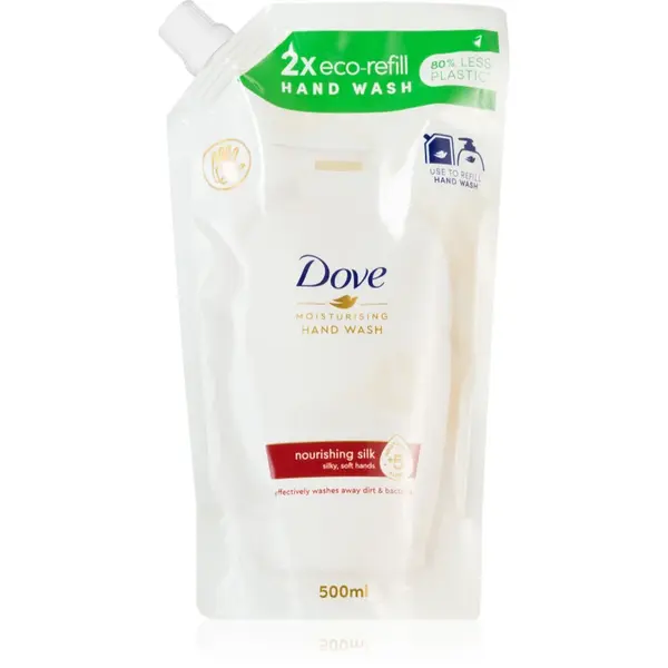 Dove Nourishing Silk săpun lichid rezervă 500 ml