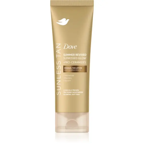 Dove Summer Revived Sunless Tan lotiune autobronzanta culoare Fair 200 ml
