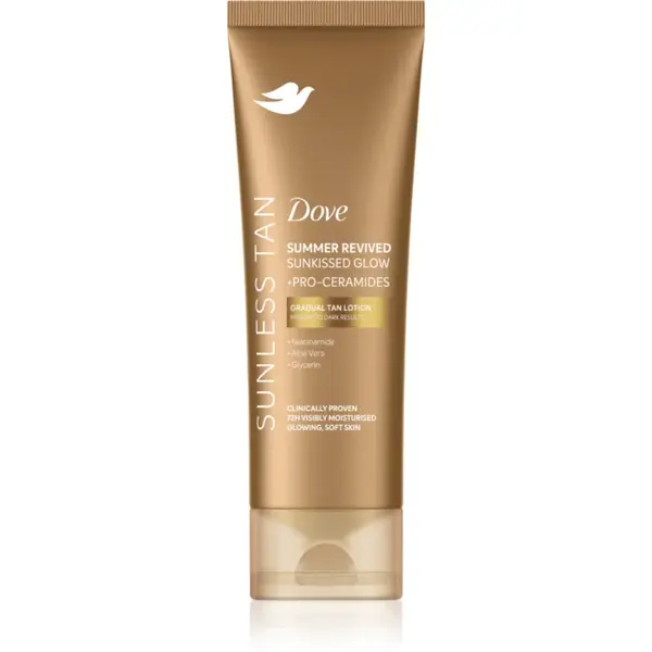 Dove Summer Revived Sunless Tan lotiune autobronzanta culoare Dark 200 ml