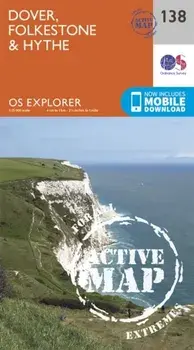 Dover, Folkstone and Hythe. September 2015 ed, Sheet Map/Ordnance Survey