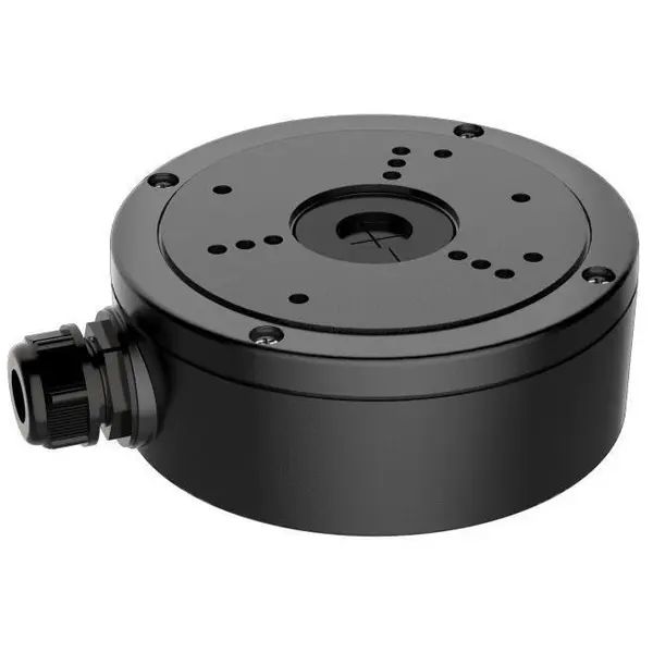 Doza conexiuni din aluminiu pentru camera Hikvision DS-1280ZJ-S/BK