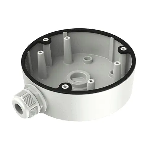 Doză conexiuni pentru cameră dome, aliaj aluminiu, Ø137 mm, Hikvision DS-1280ZJ-DM21