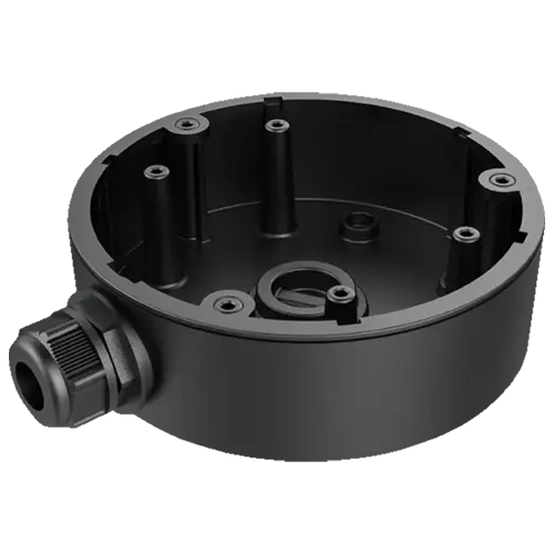 Doza culoare neagra, conexiuni pentru camerele tip 'DOME' - HIKVISION DS-1280ZJ-DM21-BLACK