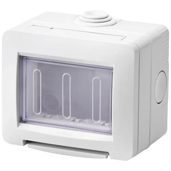 Doza de etansare aplicata 3 module IP55 Gewiss Chorus GW16513