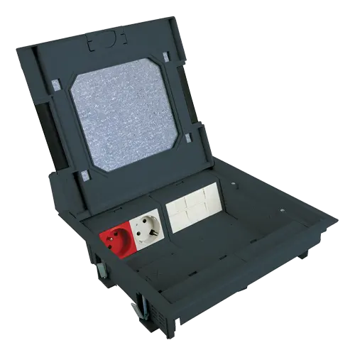 Doza de pardoseala in carcasa plastic - DLX