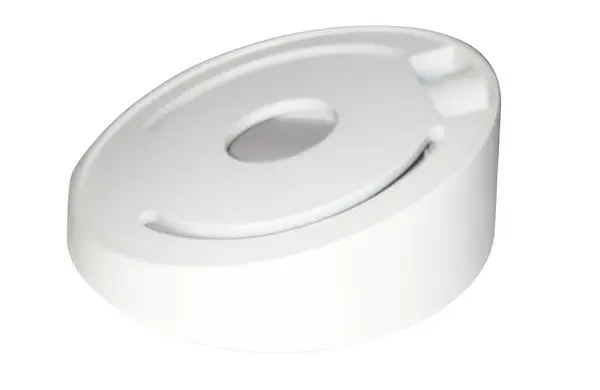Doza inclinata de montaj pe tavan pentru camere dome, plastic, alba, 111 x 39.2mm, Hikvision DS-1259ZJ