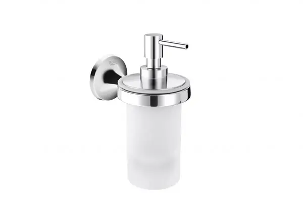 Dozator baie Roca Classica A816817001, montare pe perete, 300 ml, metal, Crom