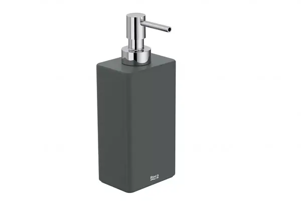 Dozator baie Roca Ona A817673C70, pe blat, 200 ml, plastic, mat, Verde