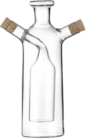 Dozator dublu de ulei și oțet Faubourg - Florence, 230 ml și 70 ml