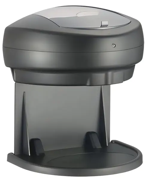 Dozator vertical pentru săpun lichid și dezinfectant Inter Ceramic – Negru, 450 ml