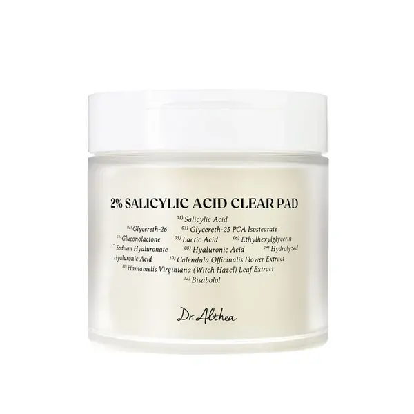 Dr. Althea - 2% Salicylic Acid Clear Pad - 60 pads