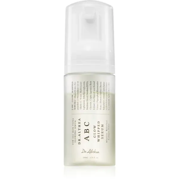 Dr. Althea ABC Glow Whipped Serum ser hidratant pentru stralucire 100 ml