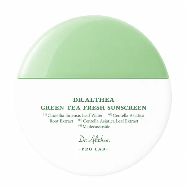 Dr. Althea – Cremă de protecție solară Green Tea Fresh, SPF50+ PA++++, 45ml