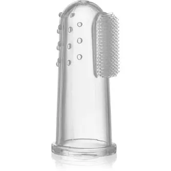Dr. Brown's Silicone Finger Toothbrush periuta de dinti pentru deget pentru copii cu sac