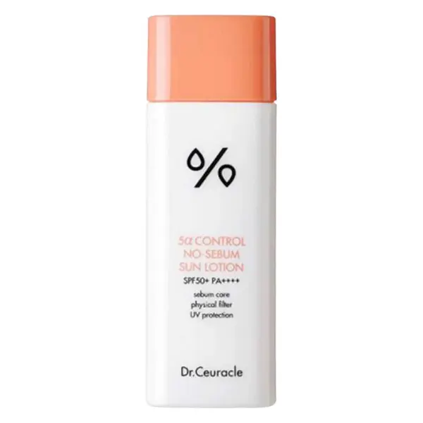Dr. Ceuracle - 5α Control No-Sebum Sun Lotion For Oily, 50ml