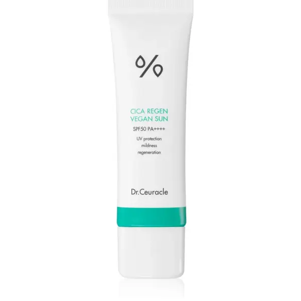 Dr.Ceuracle Cica Regen Vegan emulsie protectoare calmantă SPF 50+ 50 ml