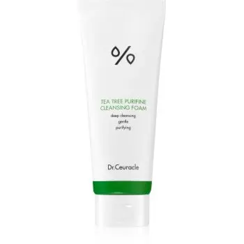 Dr.Ceuracle Tea Tree Purifine 30 spuma demachianta cu o textura cremoasa cu extract din arbore de ceai