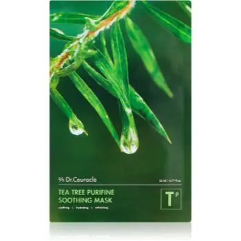 Dr.Ceuracle Tea Tree Purifine mască textilă calmantă pentru ten acneic