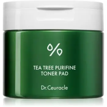 Dr.Ceuracle Tea Tree Purifine Toner Pad dischete de tonifiere pentru ten gras si problematic