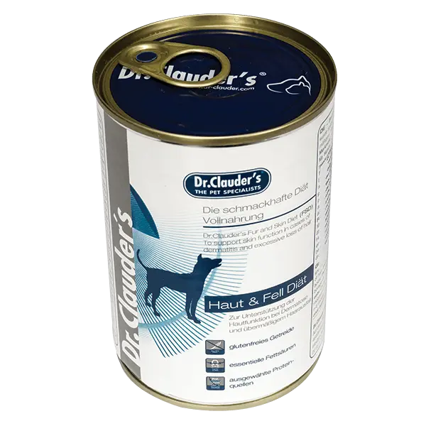 DR. Clauder, s , Dieta dermatologica pt caini pentru o piele sanatoasa si o blana lucioasa - 400 g