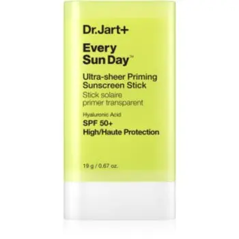 Dr. Jart+ Every Sun Day™ Ultra-Sheer Priming Sunscreen Stick SPF50 cremă pentru plaja stick